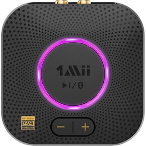 1Mii B06+ Bluetooth Receiver, Hi-Fi Wireless Audio Adapter, Bluetooth 5.3 Receiver with 3D Surround aptX HD aptX Adaptive for Home Music Streaming Stereo System in Saudi Arabia