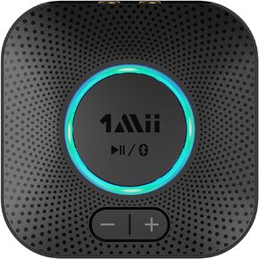 1Mii B06S Bluetooth 5.2 Receiver, HiFi Wireless Audio Adapter for Home Stereo System w/aptX HD& Low Latency, Volume Control for Car Speaker, Amplifier, with 3.5 mm/RCA Outputs, Long Range in Kuwait