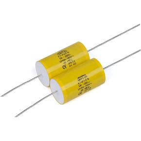 YEGAFE 2pcs 4.7uF 250V Axial Audio Speaker Crossover stepless Film Capacitor 5% Audio Crossover Tweeter in Saudi Arabia