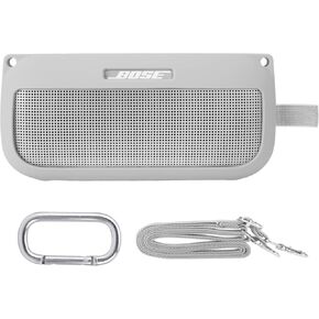 co2CREA Soft Silicone Case for Bose SoundLink Flex Bluetooth Speaker,Purple in Saudi Arabia