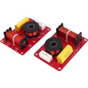 uxcell 2 Pcs 100W 2-Way Speaker System Audio Crossover Filters Frequency Distributor in Kuwait