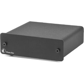 Pro-Ject Audio - Phono Box DC - MM/MC Phono preamp with line output (Black)