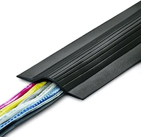 بطانية كابل UT Wire بطول 10 أقدام، غطاء وحامي سلك منخفض المستوى، أسود in Kuwait