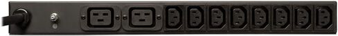 Tripp Lite Basic PDU، 4 منافذ (C19)، 230 فولت، IEC309 32A أزرق، سلك 12 قدم، طاقة مثبتة على حامل 1U (PDUH32HV19) in Saudi Arabia