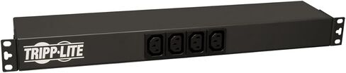 Tripp Lite Basic PDU، 4 منافذ (C19)، 230 فولت، IEC309 32A أزرق، سلك 12 قدم، طاقة مثبتة على حامل 1U (PDUH32HV19) in Saudi Arabia
