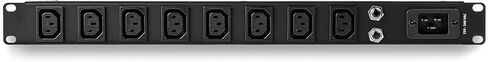 StarTech.com 1U 19 بوصة 8 منافذ حامل PDU - IEC C13 مقبس مزود طاقة مثبت على حامل / شريط - حامل خادم أفقي PDU قابل للتركيب / وحدة توزيع الطاقة لمركز البيانات 16A 240V (PDU08C13H) in Saudi Arabia