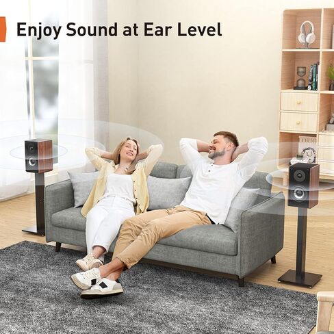 بيرليجير حامل مكبر صوت عالمي مع عمود الومنيوم لمكبرات الصوت حتى 22 باوند، زوج حامل مكبر صوت مع ادارة الكابلات، حامل مكبر صوت صوت محيطي PGSS9 in Kuwait