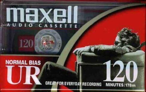 Maxell 108010 UR 120 Minute Normal Bias شريط صوت in Saudi Arabia