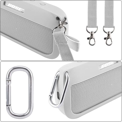 co2CREA Soft Silicone Case for Bose SoundLink Flex Bluetooth Speaker,Purple in Kuwait