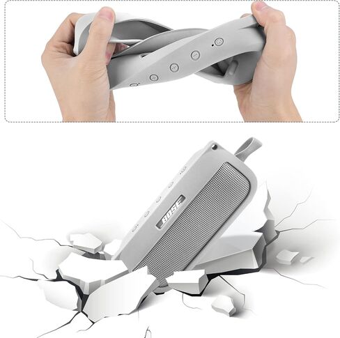 co2CREA Soft Silicone Case for Bose SoundLink Flex Bluetooth Speaker,Purple in Kuwait