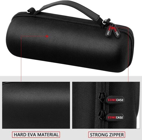 Hard Travel Case for JBL Charge 4/ Charge 5 Waterproof Bluetooth Speaker. Carrying Storage Bag Fits Charger and USB Cable - Blue+Inside Blue (Case Only) in Saudi Arabia