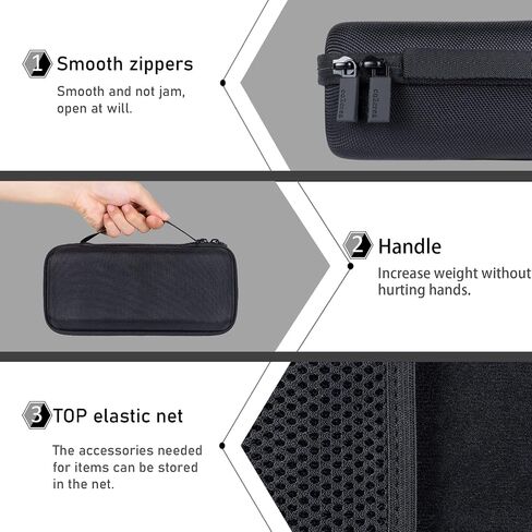 co2CREA Hard Travel Case Replacement for Bose SoundLink Flex Bluetooth Portable Speaker (Black Case) in Kuwait