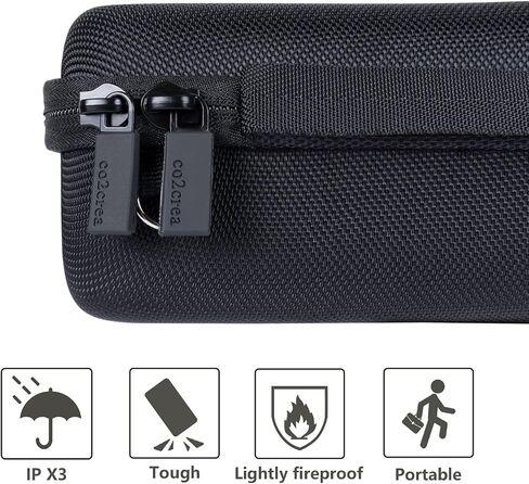 co2CREA Hard Travel Case Replacement for Bose SoundLink Flex Bluetooth Portable Speaker (Black Case) in Kuwait
