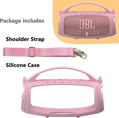 JCHPINE Silicone Cover Case for JBL Charge 5 Portable Bluetooth Speaker in Saudi Arabia