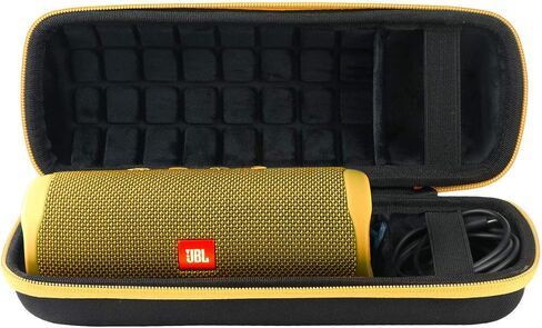 حافظة سفر صلبة من co2CREA بديلة لجهاز JBL Flip 6 FLIP 5 مكبر صوت بلوتوث محمول مقاوم للماء (حافظة رمادية) in Saudi Arabia