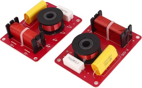 uxcell 2 Pcs 100W 2-Way Speaker System Audio Crossover Filters Frequency Distributor in Saudi Arabia