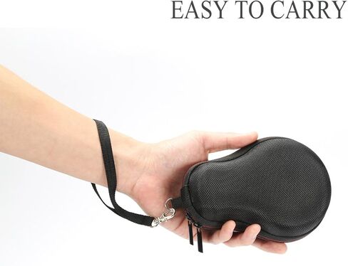 حقيبة سفر صلبة لجهاز JBL Clip 2/JBL Clip 3 مكبر صوت بلوتوث محمول يحمل حقيبة تخزين. يناسب كابل USB - أسود in Kuwait