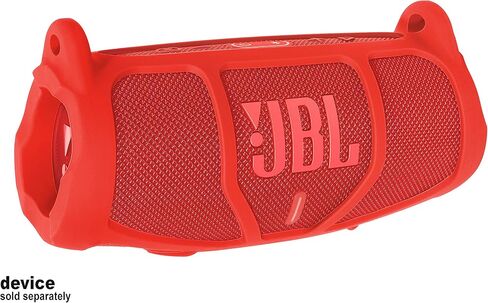 getgear Silicone Cover Sleeve for JBL CHARGE 5 - Portable Bluetooth Speaker, featured design with more protection, Best matching in shape and color (Army green) in Saudi Arabia