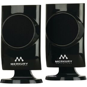 MERKURY MEYMSPW410 3.5 mm Universal Stereo Speakers - Retail Packaging - Black in Kuwait