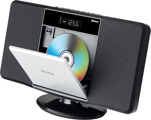 Jensen JBS-300 نظام موسيقى ستيريو بلوتوث حديث للمنزل مع مشغل CD/MP3/WMA ومنفذ USB للبث اللاسلكي لتشغيل MP3 | ستيريو AM/FM رقمي (جهاز تحكم عن بعد) (إصدار محدود) in Kuwait