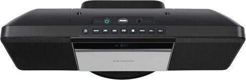 Jensen JBS-300 نظام موسيقى ستيريو بلوتوث حديث للمنزل مع مشغل CD/MP3/WMA ومنفذ USB للبث اللاسلكي لتشغيل MP3 | ستيريو AM/FM رقمي (جهاز تحكم عن بعد) (إصدار محدود) in Kuwait