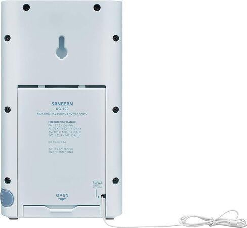 Sangean SG-100 Waterproof Shower Radio in Saudi Arabia
