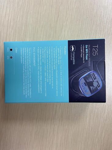 LENCENT FM Transmitter, 2022 Upgraded Bluetooth FM Transmitter Wireless Radio Adapter Car Kit with Dual USB Charging Car Charger MP3 Player Support TF Card & USB Disk in Saudi Arabia