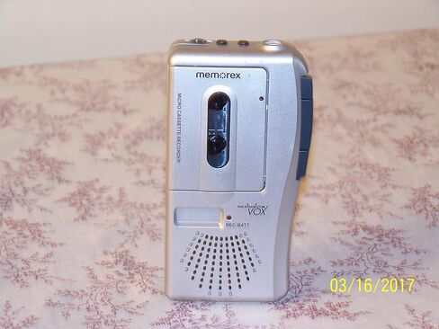 Memorex MB2186A Micro Cassette Player Voice Recorder VOX Voice Activated in Saudi Arabia