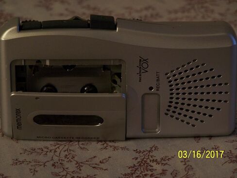 Memorex MB2186A Micro Cassette Player Voice Recorder VOX Voice Activated in Saudi Arabia