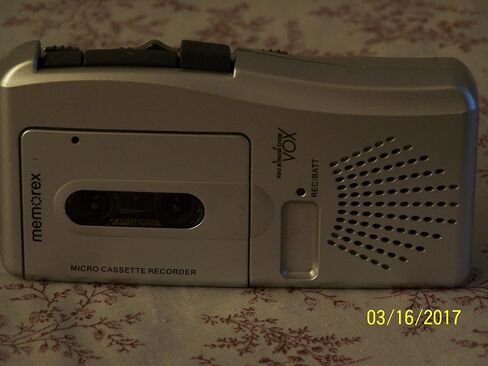 Memorex MB2186A Micro Cassette Player Voice Recorder VOX Voice Activated in Saudi Arabia