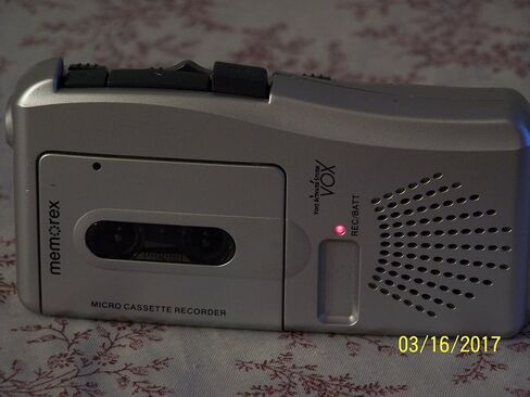 Memorex MB2186A Micro Cassette Player Voice Recorder VOX Voice Activated in Saudi Arabia