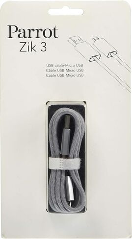 كابل يو اس بي باروت زيك 3 - رمادي in Kuwait