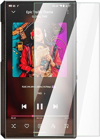 for Fiio M11 Plus LTD Tempered Glass, 9H Premium Scratch-Proof Protective Tempered Glass Screen Protector for Fiio M11 Plus LTD 5.5inch MP3 Player (Back glass) in Kuwait
