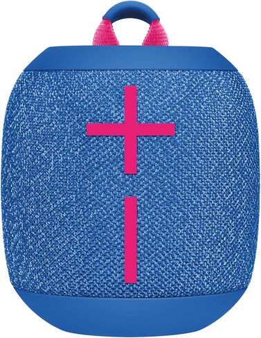 Ultimate Ears WONDERBOOM 3، مكبر صوت بلوتوث لاسلكي صغير محمول، صوت جهير كبير 360 درجة للخارج، مقاوم للماء والغبار IP67، قابل للطفو، نطاق 131 قدمًا - أسود نشط in Kuwait