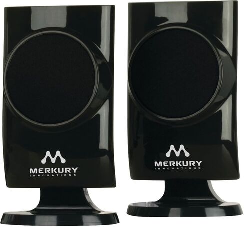 MERKURY MEYMSPW410 3.5 mm Universal Stereo Speakers - Retail Packaging - Black in Kuwait