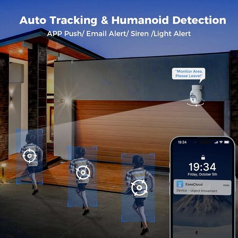 [1TB HDD,4MP Spotlight] Hiseeu Solar Wireless Security Camera System,10CH HD 4K NVR,Night Vision, 2-Way Audio, PIR Motion Detection,Motion Record, Outdoor Home Surveillance in Saudi Arabia