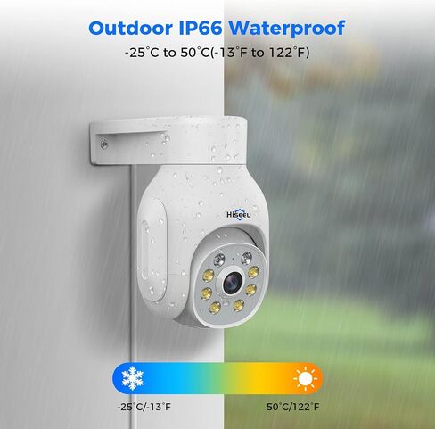 [1TB HDD,4MP Spotlight] Hiseeu Solar Wireless Security Camera System,10CH HD 4K NVR,Night Vision, 2-Way Audio, PIR Motion Detection,Motion Record, Outdoor Home Surveillance in Saudi Arabia
