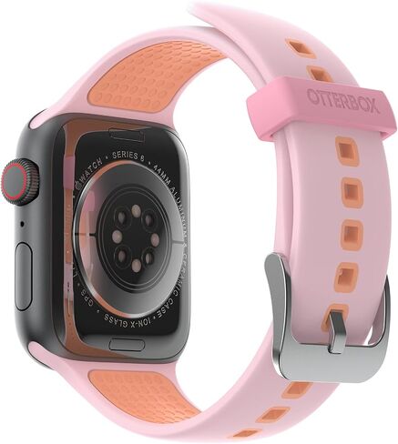 OtterBox All Day Band for Apple Watch 42mm/44mm/45mm - Pinky Promise (Light Pink/Light Orange) in Kuwait