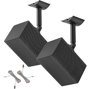 Wall Mount Bracket for Samsung SWA-8500S/9000S/9100S Speakers, Adjustable Tilt and Swivel, Black in Saudi Arabia