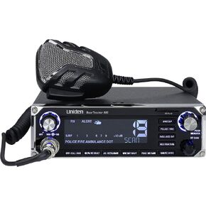 راديو Uniden Bearcat 880 CB مع 40 قناة وشاشة LCD كبيرة سهلة القراءة بـ 7 ألوان مع إضاءة خلفية ومكبر صوت للاتصالات الخارجية Bearcat بقدرة 15 وات (BC15). تصميم متين وقوي in Kuwait