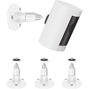 3 Pack BFYTN Wall Mount Compatible with Stick Up Cam Wired/Battery and Indoor Cam HD Security Camera,360 Degree Adjustable Mounting Bracket (Black)