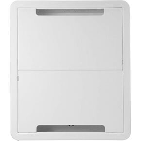 Legrand - OnQ 17 Inch Structured Media Enclosure, Electrical Box, Cable Management Box Dual Purpose In Wall Enclosure for TV Device Storage and Media Distribution, Recessed Media Box, White, ENP1700NA in Kuwait