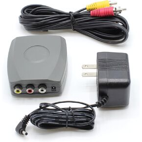 THE CIMPLE CO RF Modulator - RCA Composite to RF Coaxial - Converts Standard Definition Signals to Coax, Includes AV Cable in Kuwait