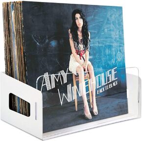 تخزين سجل الفينيل Noahrk - حامل سجل الفينيل على الحائط، 45 رف فينيل ألبوم - أرفف سجل الفينيل، عرض سجل LP سجل حامل منظم تخزين الفينيل، صندوق تخزين سجل in Kuwait