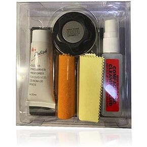 طقم تنظيف وإصلاح القرص للأقراص المضغوطة والأقراص المضغوطة وأقراص DVD وبلو راي وأقراص الفيديو الرقمية وألعاب الفيديو والموسيقى in Kuwait