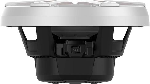Rockford Fosgate M2D4-10I Color Optix 10" DVC 4-Ohm Infinite Baffle Multicolor LED Lighted Marine Subwoofer - White/Stainless in Saudi Arabia