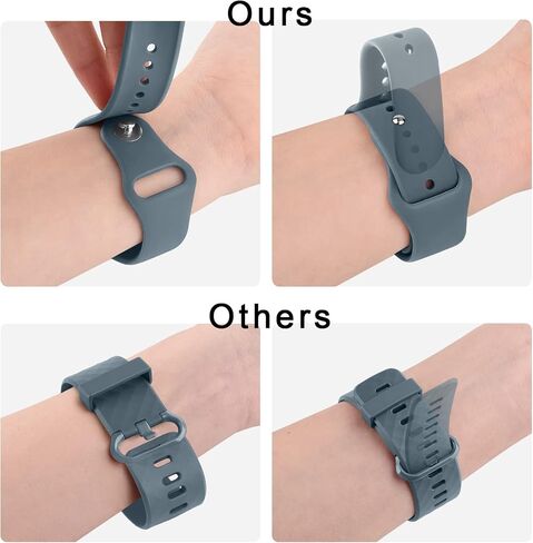 Vanjua Bands Compatible with Garmin Venu 2 Plus / Venu Sq / Venu / Vivoactive 3 Watch Band Women Men, Soft Silicone Sport Replacement Strap for Garmin Vivomove Sport, Vivoactive 3 Music, Forerunner 645 / 245 Music Smart Watch in Saudi Arabia