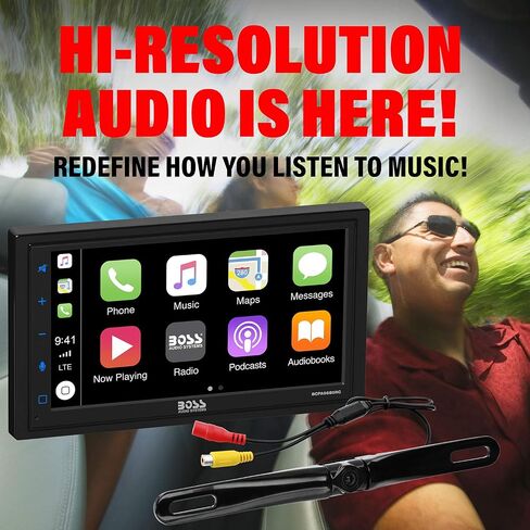 BOSS Audio Systems BVCP9700A CarPlay Android Car Stereo, 7 Inch Touchscreen in Kuwait