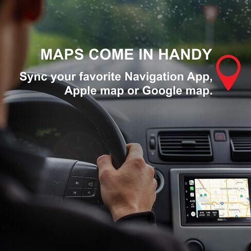 BOSS Audio Systems BVCP9700A CarPlay Android Car Stereo, 7 Inch Touchscreen in Kuwait