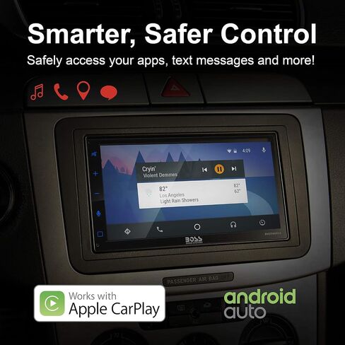 BOSS Audio Systems BVCP9700A CarPlay Android Car Stereo, 7 Inch Touchscreen in Kuwait